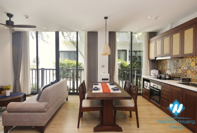 Serviced apartment for rent in Hoan Kiem District, absolutely quiet area